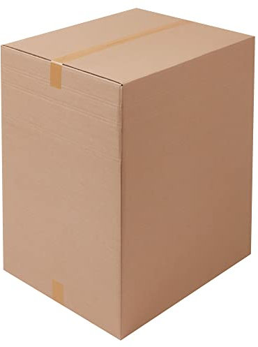 BB-Verpackungen Faltkartons 595 x 510 x 710 mm I Versandkarton groß, 1-wellig I Pappkarton als Versandbox I Große Kartons für Warensendung, Paket I Kartonbox Sets zwischen 15 und 1600 Stück