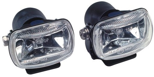 AUTO-STYLE Set de lampes spot Claire 60x35x65mm avec Homologation ECE-R19 E11