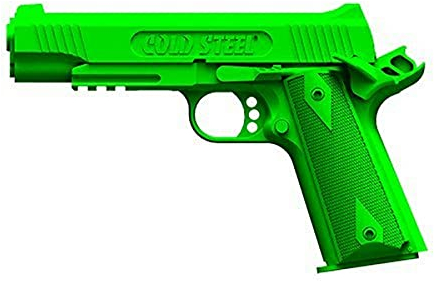 Cold Steel, Outdoormesser, Training, 1911 Rubber Training Pistol, Grün, CS92RGC11C