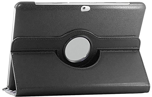 ebestStar - Cover per Samsung Galaxy Tab 2 10.1, GT-P5110 P5100, Custodia Protezione Rotazione 360, Pelle PU, Nero