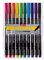 DONG-A Hexaplus Fineliner Pens 0.4mm 10 Color Set by Dong-A
