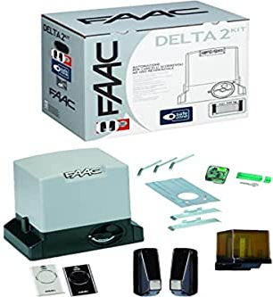 FAAC Kit Delta Integral 500 kg Motorizzazione Cancello Scorrevole 230V
