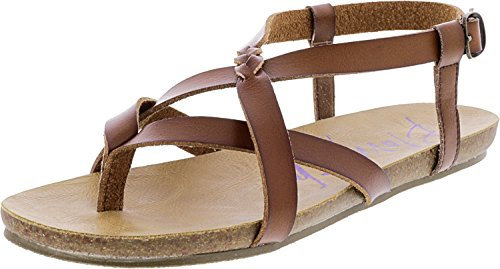 Blowfish Malibu Damen Granola-B Flache Sandale, Scotch Dyecut