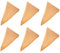6er Pack Servietten 44cm x 44cm + Tischdecke 100% Baumwolle in Apricot