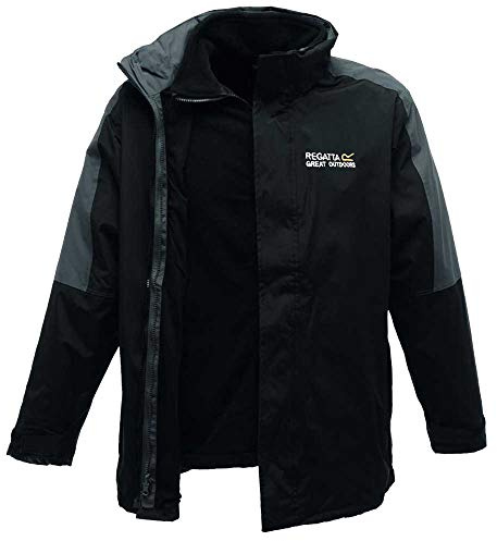 Regatta Herren Defender III 3-in-1 Jacke, Wasserdicht, Winddicht (3XL) (Marineblau/Blau)