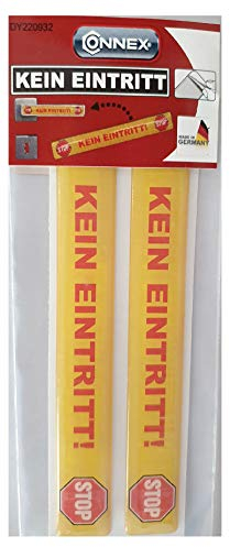 Connex Verschiedene Motiv-Schilder (Kein Eintritt)