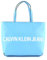 Calvin Klein Sculpted Logo E/W Tote Alaskan Blue