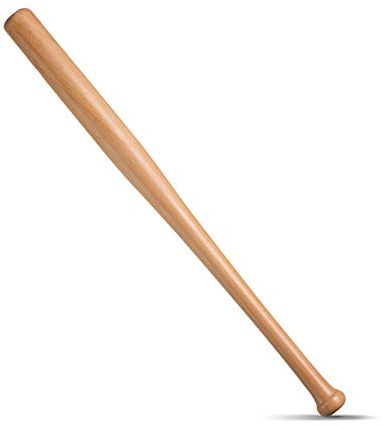 Wooden Baseball Bat 30inch Baseball Bar Sticks Youth Adult Outdoor Training and Practise Long Lightweight Sturdy Undeformable