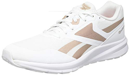 Reebok Damen Runner 4.0 Road Running Shoe, FTWR White/Rose Gold/FTWR White, 37 EU