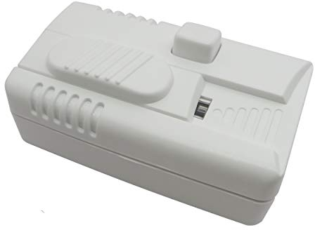 LED Foot Dimmer White 100W/300W Stepless Dimmable for LED Bulb Dimmable with Cord and Silent Dimmer (100W White)