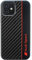 Audi Carbon Fiber Hülle für iPhone 12/12 Pro 6.1 Schwarz Hard AUS-TPUPCIP12P-R8/D1-BK