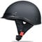 Retrò Mezzo Conchiglia Casco,Casco Da Moto Aperto Caschi A Scodella,DOT Omologato Con Visiera Casco Da Moto Scooter Per Donna Uomo, A,XXL