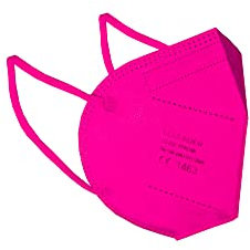 LCLEADER 20 Mascherine FFP2 confezionate singolarmente (FUCSIA)
