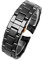 Uhrenarmband Keramik Armband Mode Einfach Uhrenarmband Universal Leicht zu Zerlegen Keramikarmband Wasserdichtes Design Schmetterlingsverschluss 22mm Schwarz,22mm-AR1410Rosegoldbutterflyclasp