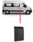 Poteau de Porte Panneau de Moulure Bande Baguette Latérale Droit (Châssis Court) Compatible pour Master III, Movano B, NV400 2010-2019