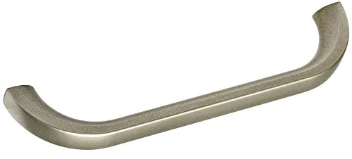 OBF 08 7850 27 Grimme Schubladengriff Insula Griff (gebogen), Breite 141 mm Schubkastengriff ZN vernickelt matt, Silber