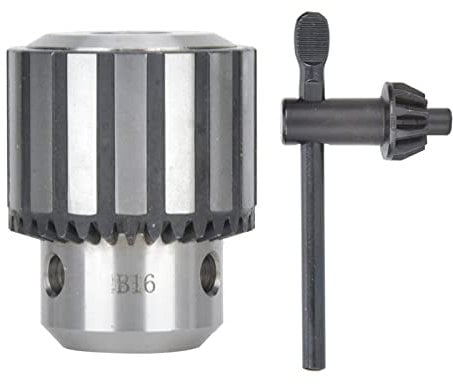 BMINO B16 0.5-13mm Manual Mini Drill Chuck Adapter CNC Lathe Accessories Thread Taper Mounted Clamping Chuck Drill Holder With Key Chuck