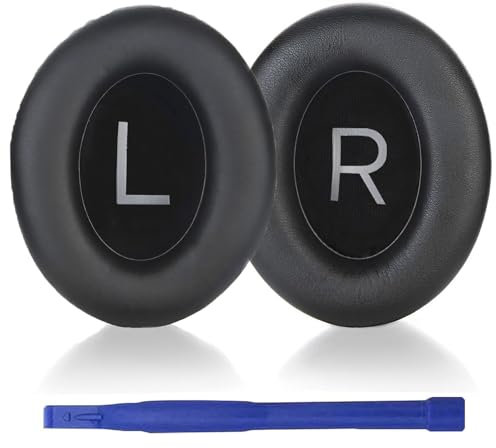 Aiivioll Replacement Earpads Cushions for Bose 700 (NC700) Noise Cancelling Headphones,Comfortable Earpads Bose NC700 Replacement Earpads with Softer Protein Leather, High-Density Foam (Black)