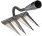 Rastrello Arieggiatore, Rastrello Sarchiatore, Zappa Da Giardino, Rastrello A Denti Per Impieghi Gravosi In Metallo, Defogliazione, Diserbo, Rastrello Per Acri, Rastrello Per Coltivatore Di Rocce