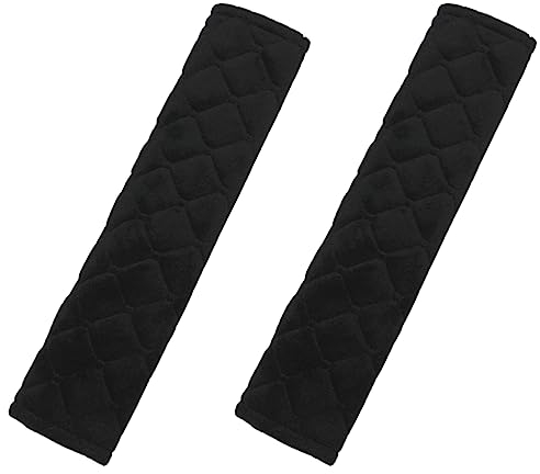 WeddHuis 2 Voiture Ceinture de sécurité Confort Pads Voyage Protecteur de Ceinture Voiture Protège Ceinture Sécurité Coussin Coussin Ceinture Sécurité Amovible pour Adultes Enfants Protéger