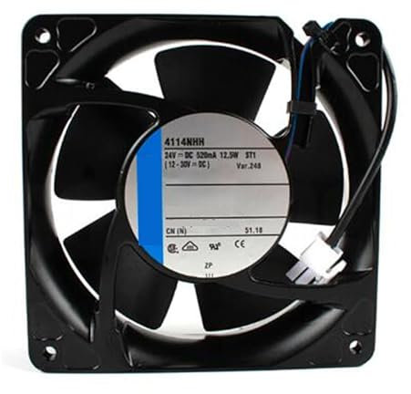Zyvpee 120mm 4114NHH 24V 0.52A Convertidor Axial Ventilador de refrigeración 120x120x38mm