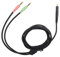 Earphone Cable Replacement, Gaming Headphone Cable,Replacement Upgrade Cable for Sennheiser G4ME ONE/PC 373D / PC37X GSP350 / 500/600 (PC version)