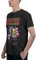 Herren Elvis-Shirt Pre*sley T Shirt Kurzarm Classic Fit Männer Baumwolle T-Shirts (Schwarz 1, L)