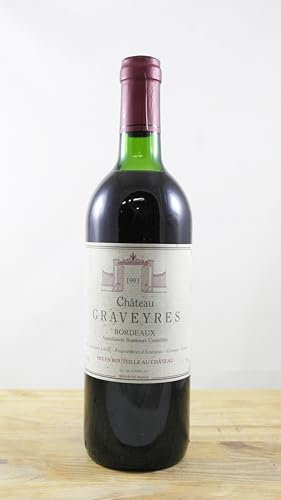 Château Graveyres Bouteille de Vin Millésime 1993