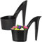 High-Heel-blumentopf, 2 Stück, Einzigartig Geformter Übertopf, Lustige Kunststoff-blumentöpfe, Dekorativer Behälter, Kleiner Bonsai-Topf Für Drinnen Und Draußen, Büro