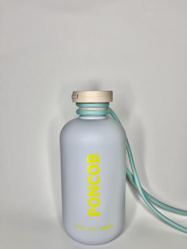 Ponvob Poncob.Botella pipí perros calle de plástico 300ml.Botella para limpiar el pipí del perro con agarre único ajustable.Ideal para paseos responsables. (AZUL)