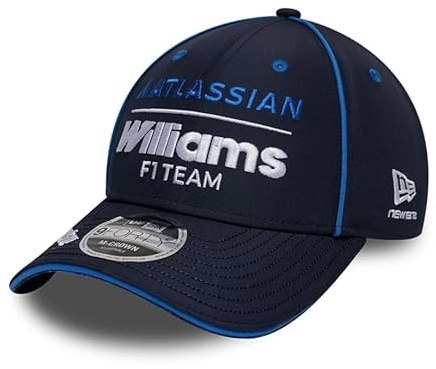 New Era Williams Racing F1 Team Offizielle Kollektion 2026 Team Baseball Cap Mütze Verstellbar Navy Blau