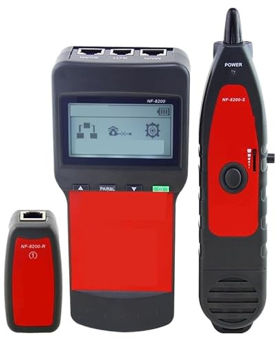 NF-8200 Telefonnetzwerkkabel Durch Den Bruchtester, Stromkabel, Draht, Der Instrumentenspannung Und Anti-Interferenz Findet Präzise Effektive Identifizierung