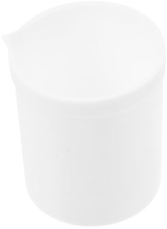 JOINPAYA Vaso de Precipitados de 50ml Resistente Corrosión de Ptfe Ligero y Versátil para Líquidos para Adecuado para Uso Diario y Experimentos de Laboratorio Uso Diario Experimentos de