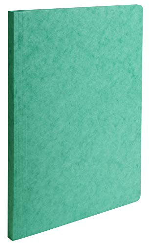Exacompta 50er Pack Premium Aktendeckel. Aus extra starkem Colorspan-Karton für DIN A4 grün Hefter ideal für das Büro und Schule und die mobile Organisation