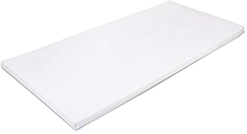 MSS e.K. Viscoelastische Matratzenauflage 200 x 90 x 7 cm Topper mit Bezug