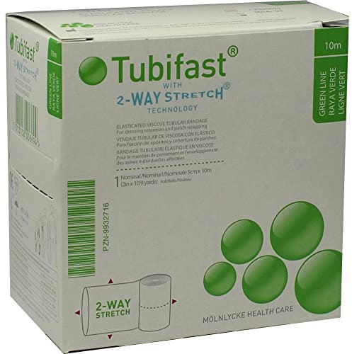 Tubifast 2-Way Stretch 5 Cmx10 m Grün