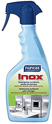 Nuncas Inox - Spray Detergente e Lucidante - 500ml