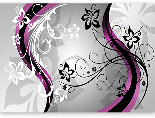 murando - Fototapete XXL Abstrakt 500x280 cm - Foto Tapete Schlafzimmer Wohnzimmer Moderne Vliestapete XXL Wandtapete Motivtapeten Bildtapete 3d Effekt Wand Dekoration - Blumen 10130906-3