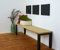 Lycce Wandkissen Wandpolster Wandpaneele Kunstleder schwarz 40cm x 30cm