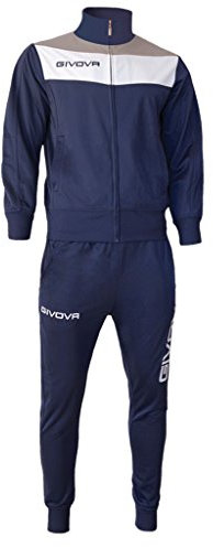 Givova, anzug spielfeld, blau/grau klar, XS