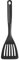 Spatule Ajourée - Conçue pour Vous Aider au Mieux en Cuisine - Accessoires et Ustensils de Cuisine Professionnels - Pour des Résultats Exceptionnels - 29,5 cm - Noir - Polyamide - GastroMax