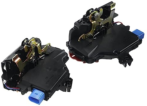 Frankberg 2x Serrure de Porte Servomoteur Arrière 7-Pôles Compatibles avec Octavia 2004-2013 Golf 2003-2013 J.e.t.t.a 2007-Aujourd'hui T.o.u.a.r.e.g 2002-2010 T.o.u.r.a.n 2003-2015