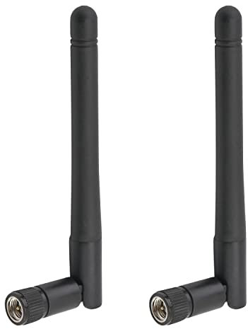 Othmro 2PCS WiFi Aerial 2.4GHz 5GHz 5.8GHz 3dBi MIMO Male Antenna for Router, Wireless Network Card, USB Adapter, Video Surveillance Monitor