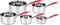 HAUSSMANN heritage -Série de 5 piéces Casserole Professionnel Acier Inoxydable- Tous Feux Dont Induction