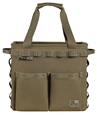 OneTigris Camping Storage Bag with Handles, 25L Collapsible Tactical Tote Bag for Outdoor Camping Travel Picnic Garage Trunk Organizer