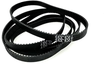 1 stücke GT2 10mm Closed Loop Gummi Zahnriemen 3D Drucker Teile 100 110 120 130 140 142 144 150 154 158 160 162 170 180 190mm 2GT (Color : Width 10mm, Size : 2GT-144mm)