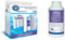 Pack 4 Filtros ósmosis + Higienizador. Pack compuesto por 1 de Sedimentos, 1 de Carbón GAC, 1 de Carbón Block, 1 Post Filtro de Coco y 1 Higienizador de 0,5 Litros. Bbagua.
