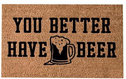 Teppichläufer rutschfest 80 190 Real Friends Bring Beer Lustige Fußmatte Willkommensmatte Lustige Fußmatte Lustiges Geschenk Home Fußmatte Abschlussgeschenk Fellteppich Groß