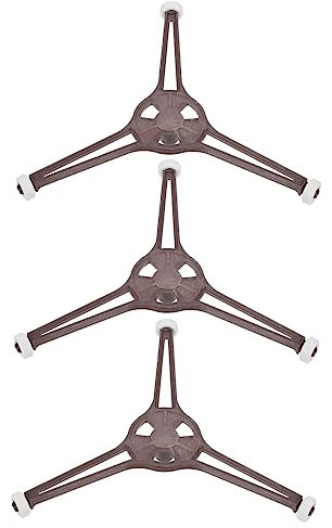 BESTonZON 3 Piezas De Piezas De Plato Giratorio Para Horno De Microondas Soportes Para Plato Giratorio Plancha Estante Para Horno De Microondas Platos Giratorios De Repuesto Para