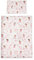 2-teiliges Baby-Bettwäsche-Set mit Bettdecke und Kissen, 120 x 90 cm, passend für Kinderbett (Feen)